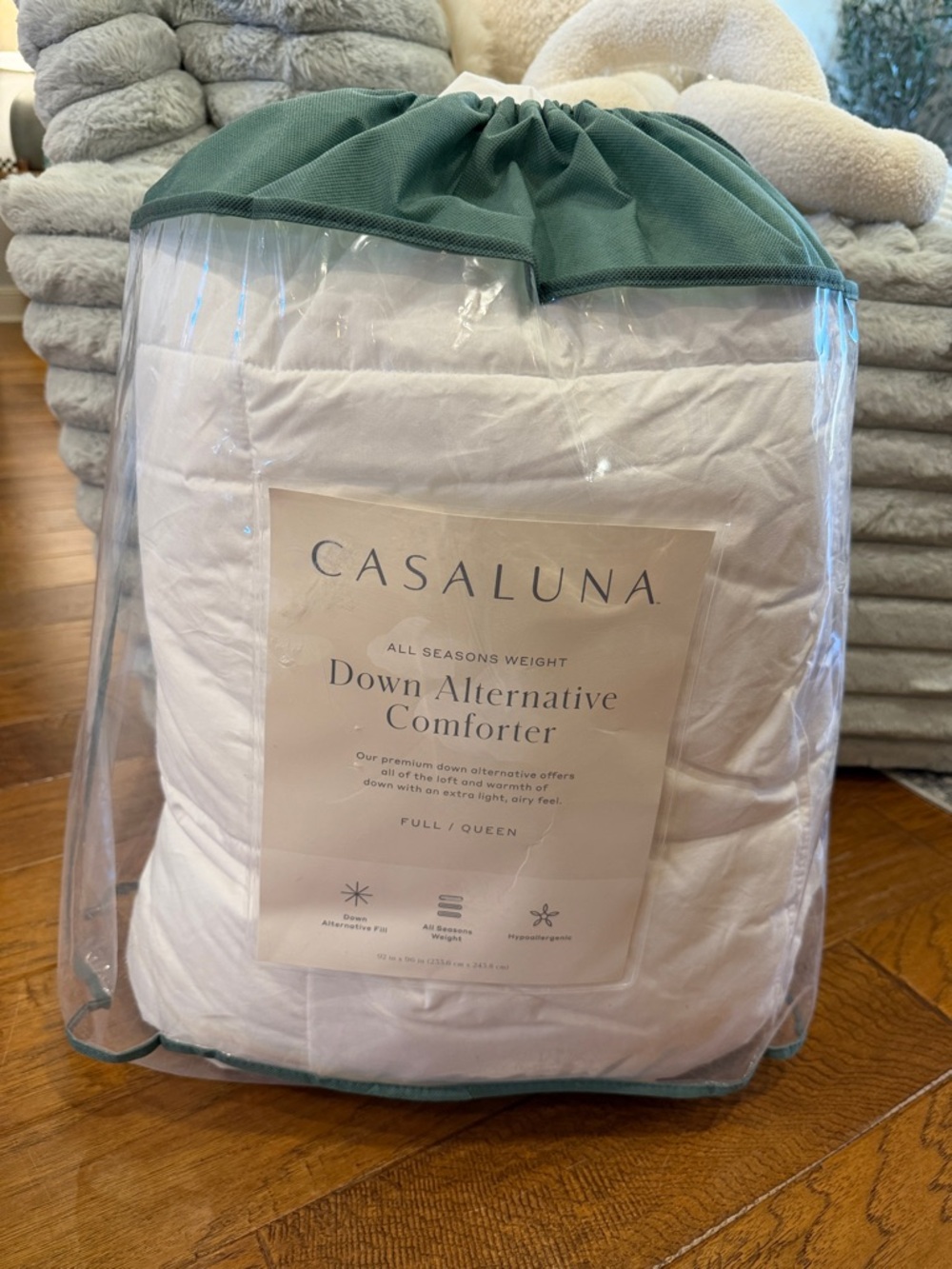 Casaluna All Seasons Down Comforter - Queen